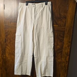 NWT Eileen Fisher Cargo Pant Wide-leg Size Large